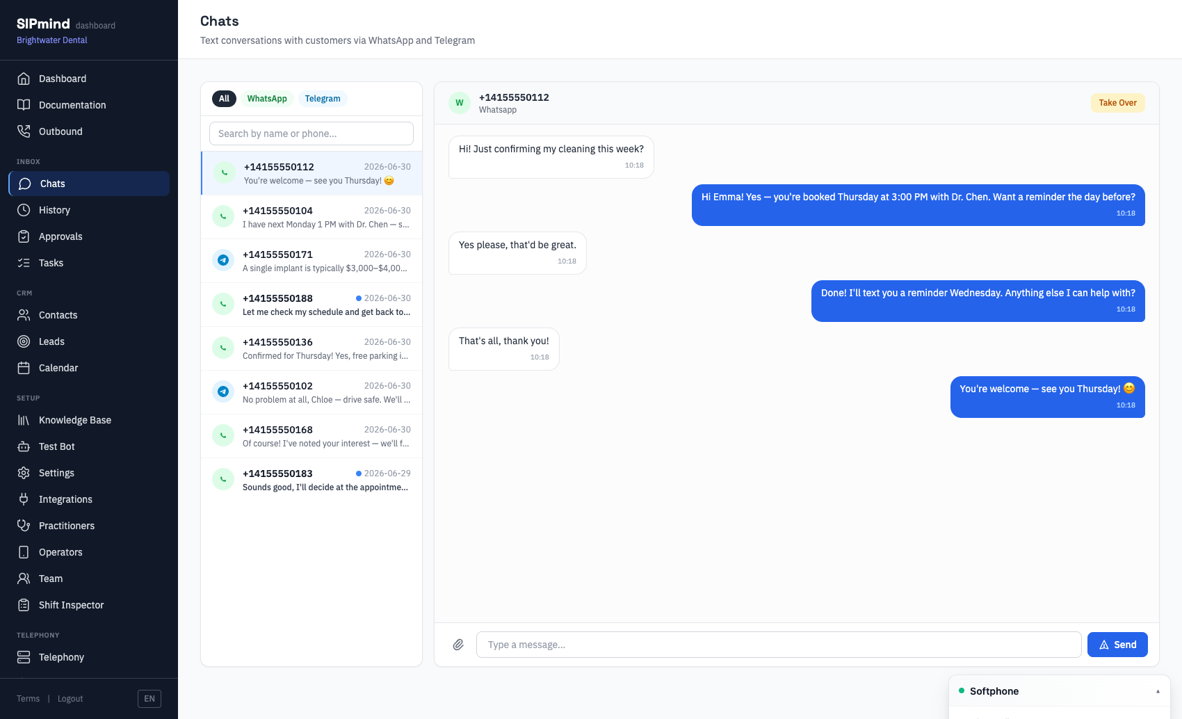 Multi-channel inbox